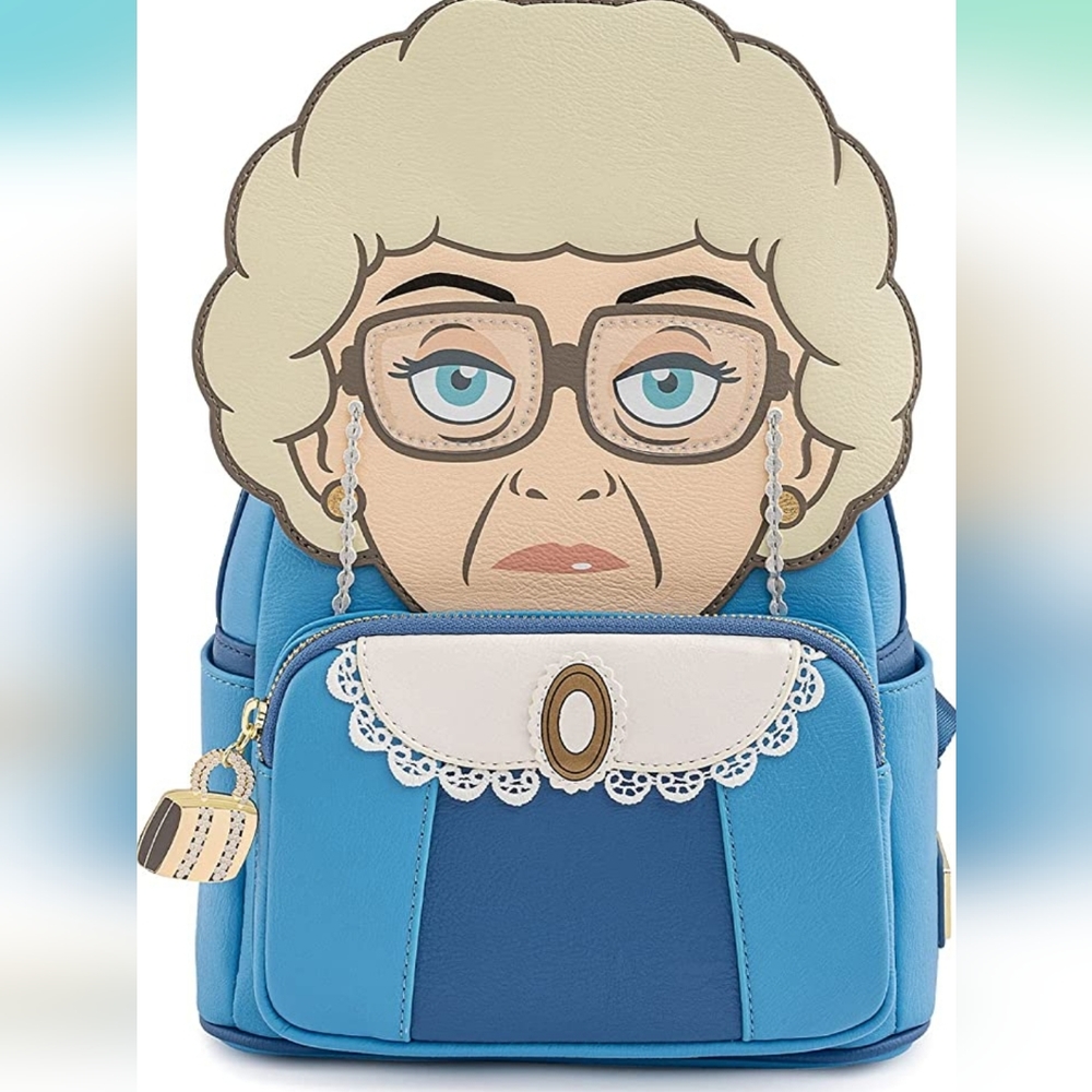 Loungefly Golden Girls Sophia Cosplay Womens Double Strap Shoulder Bag Purse